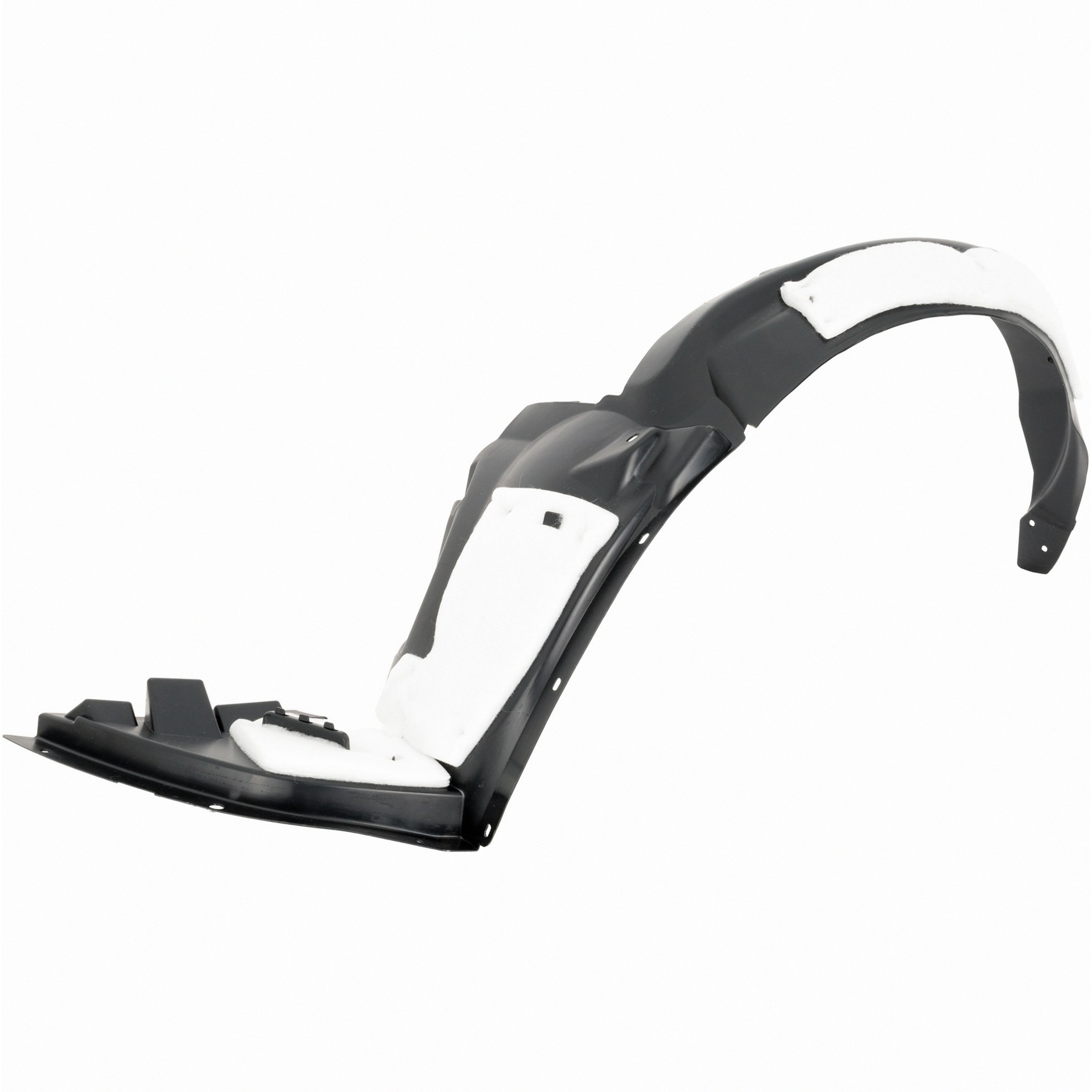 Left Driver Side Fender Liner For 08-12 Chevrolet Malibu; CAPA Certified