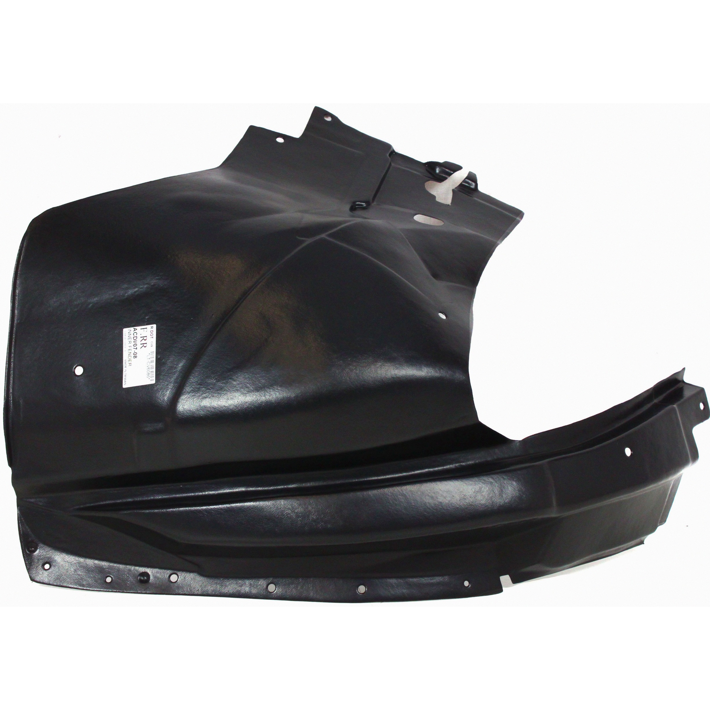 Right Passenger Side Fender Liner For 07-12 GMC Acadia