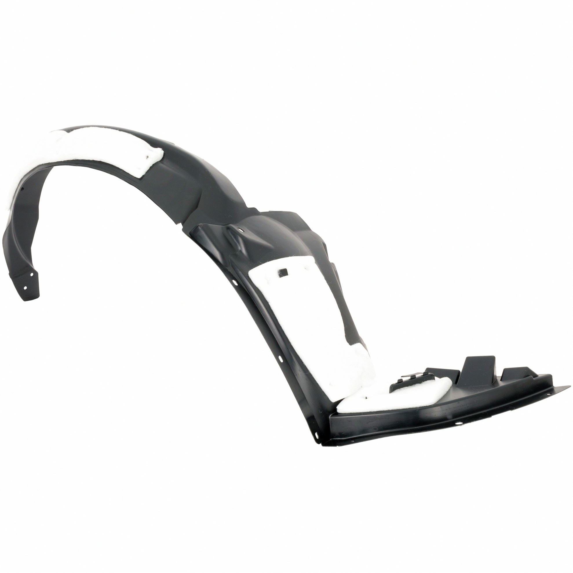 Right Passenger Side Fender Liner For 08-12 Chevrolet Malibu; CAPA Certified