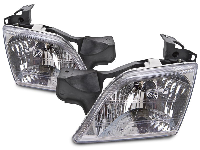 Headlight Set For 97-05 Chevrolet Venture, 97-04 Oldsmobile Silhouette, 99-05 Pontiac Montana, 97-99 Pontiac Trans Sport