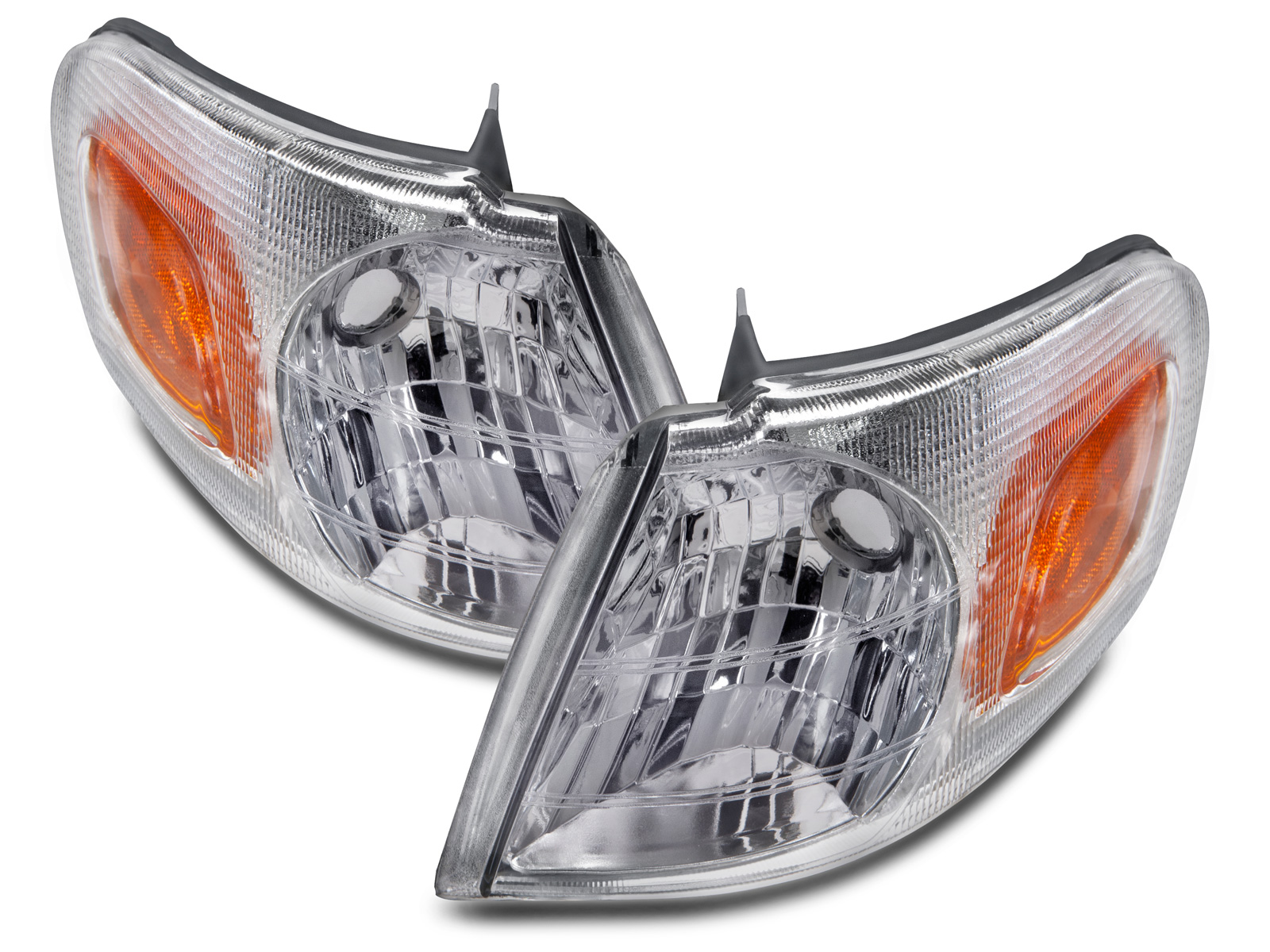 Park Light Set For 97-05 Chevrolet Venture, 97-04 Oldsmobile Silhouette, 99-05 Pontiac Montana, 97-99 Pontiac Trans Sport