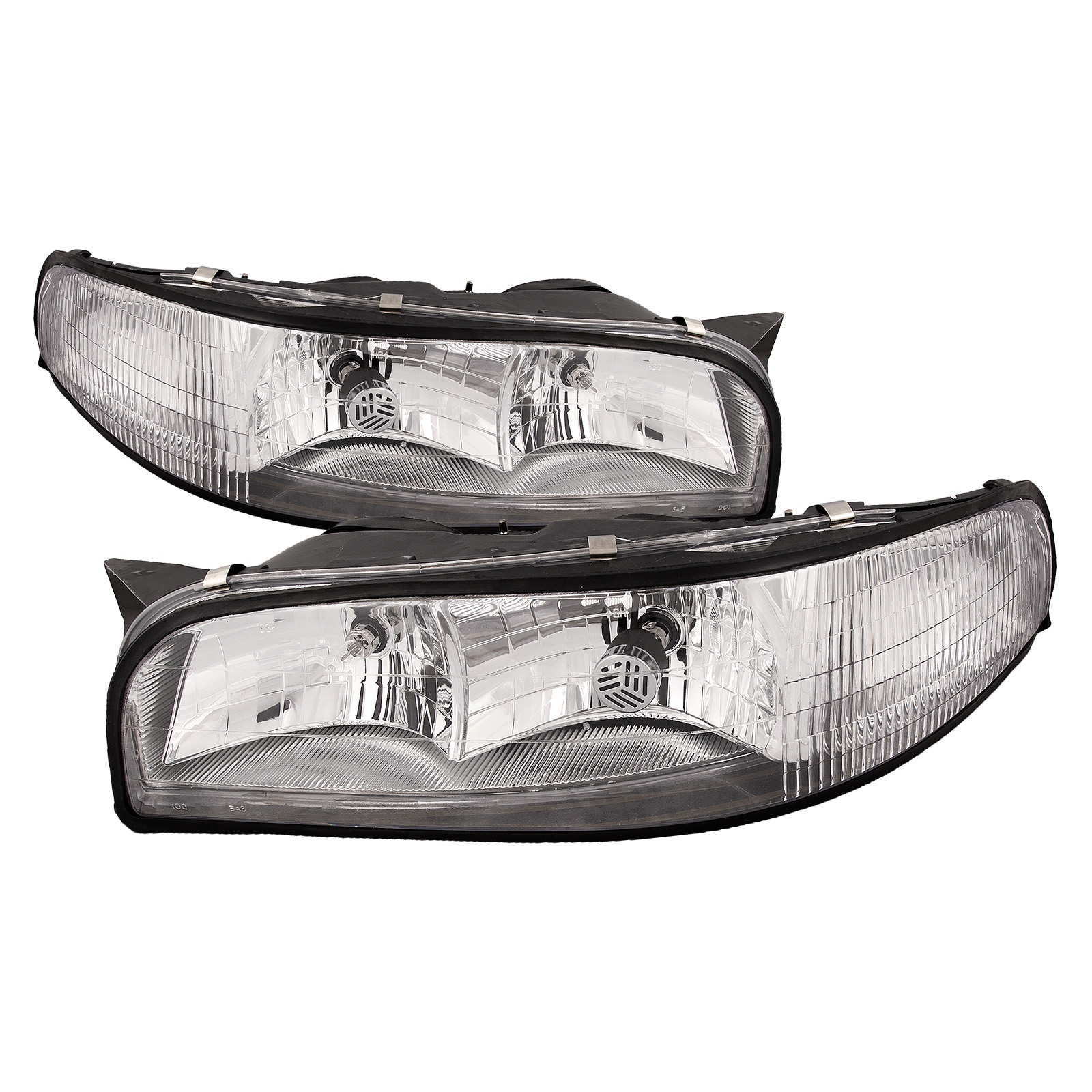 Headlight Set For 97-99 Buick LeSabre