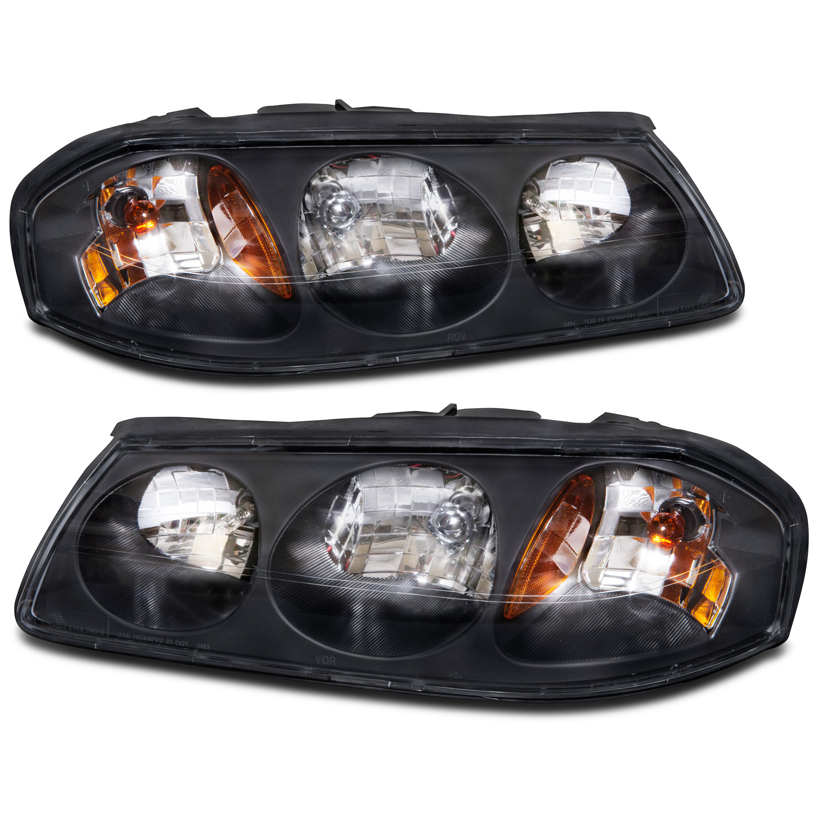 Headlight Set For 00-04 Chevrolet Impala