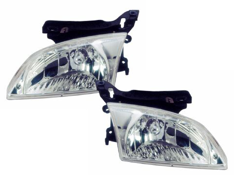 Headlight Set For 00-02 Chevrolet Cavalier