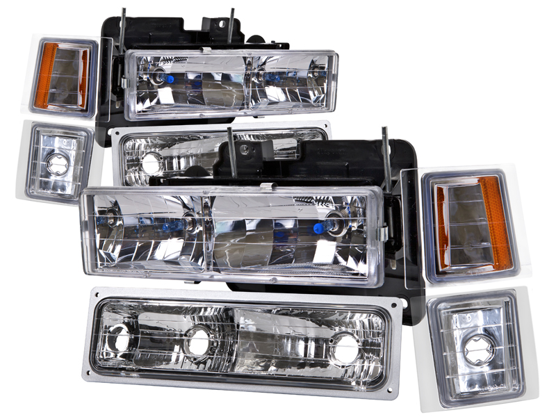 Headlight Set For 1994-2001 Chevrolet