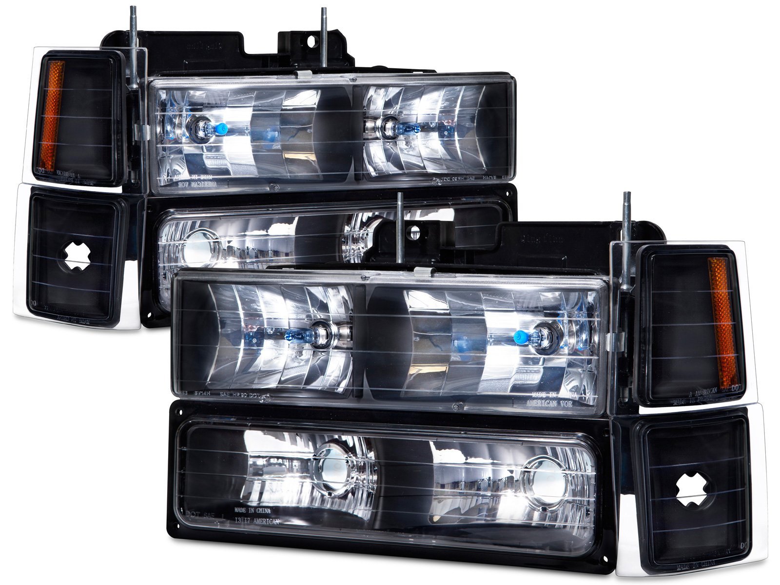 Headlight Set For 1994-2000 Chevrolet