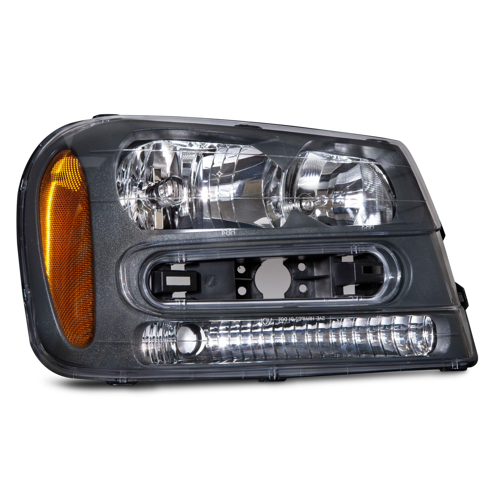 Right Passenger Side Headlight For 02-08 Chevrolet Trailblazer