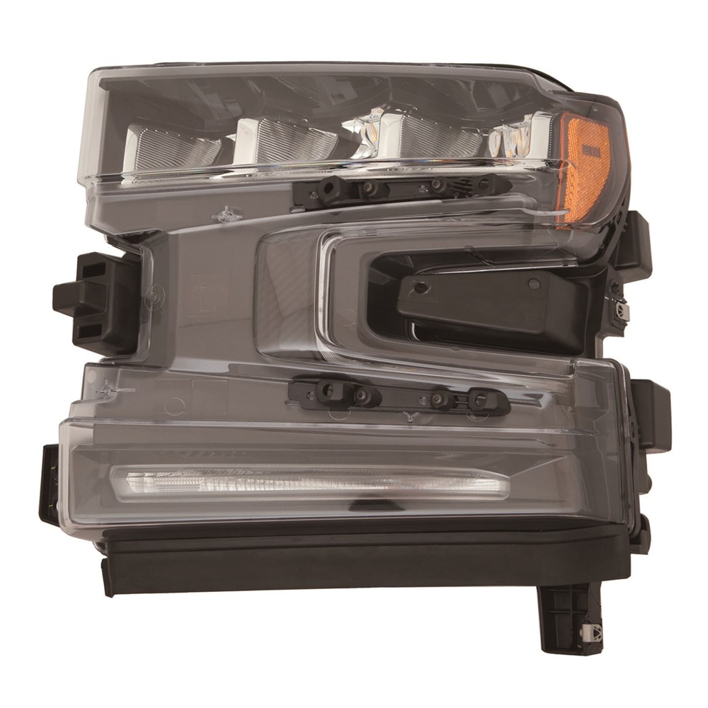 Left Driver Side Headlight For 19-21 Chevrolet Silverado 1500, 22 Chevrolet Silverado 1500 LTD; CAPA Certified