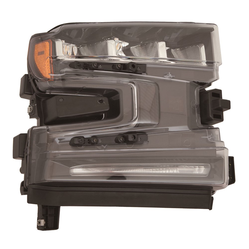 Right Passenger Side Headlight For 19-21 Chevrolet Silverado 1500, 22 Chevrolet Silverado 1500 LTD; CAPA Certified