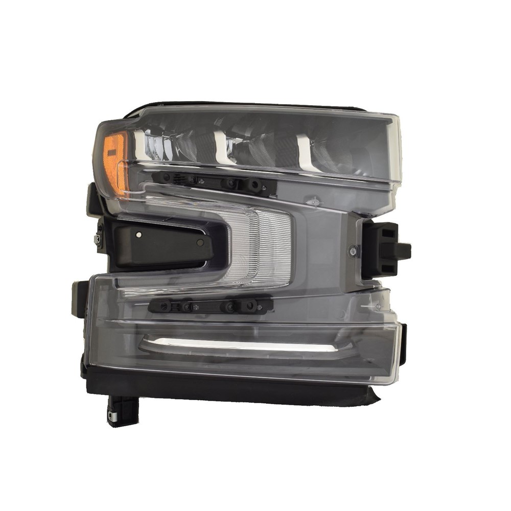 Right Passenger Side Headlight For 19-21 Chevrolet Silverado 1500, 22 Chevrolet Silverado 1500 LTD; CAPA Certified