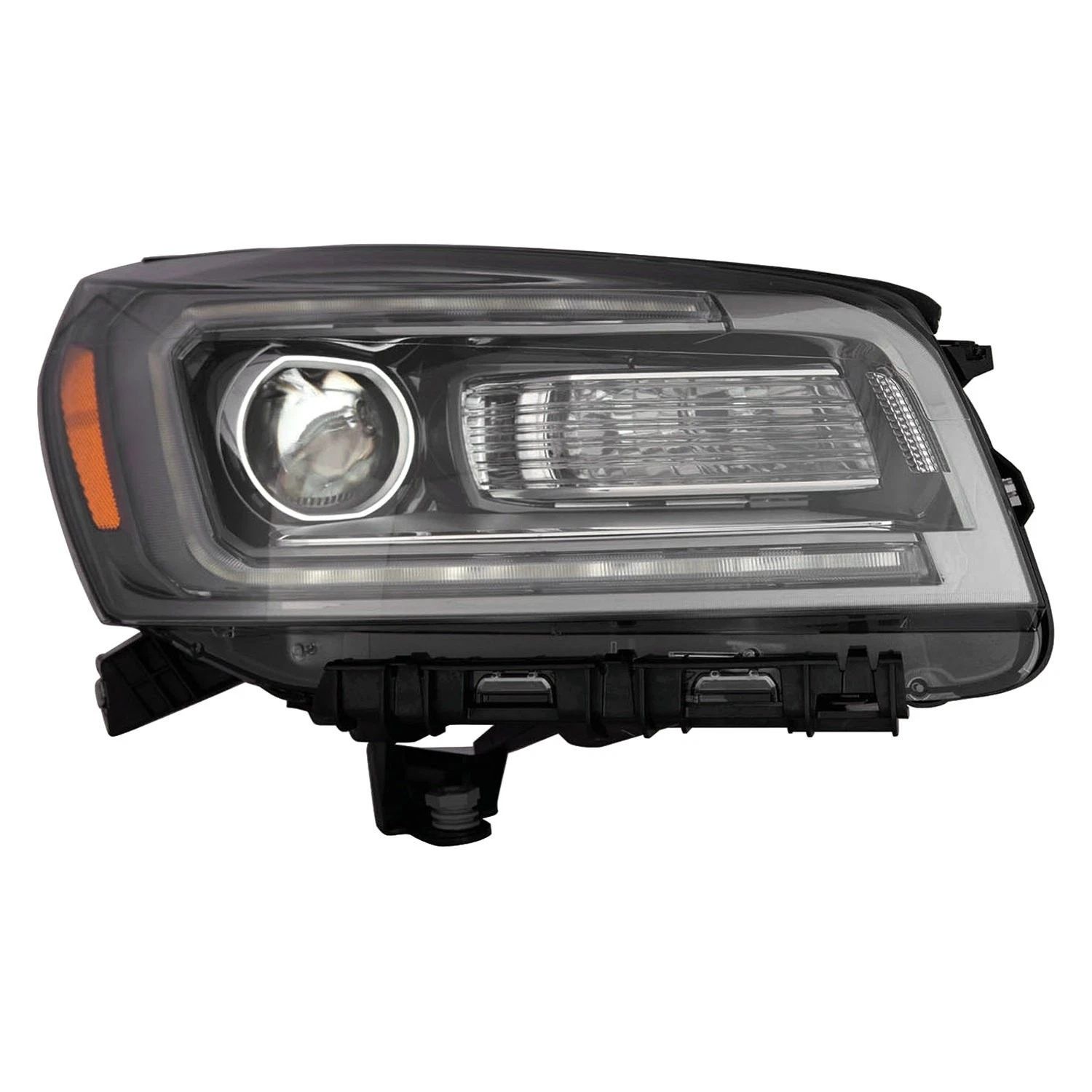 Right Passenger Side Headlight For 13-16 GMC Acadia; CAPA Certified