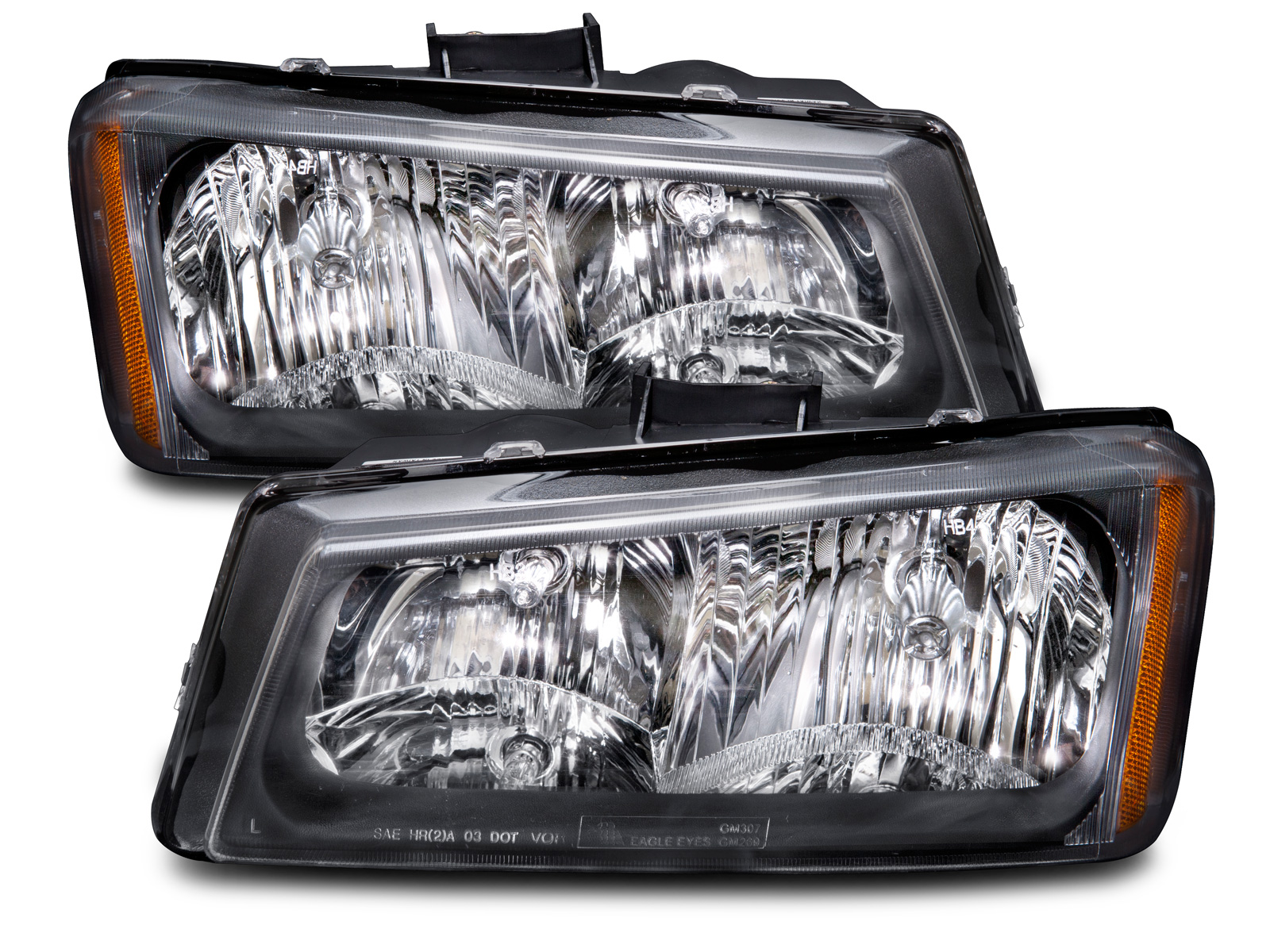 Headlight Set For 2003-2007 Chevrolet