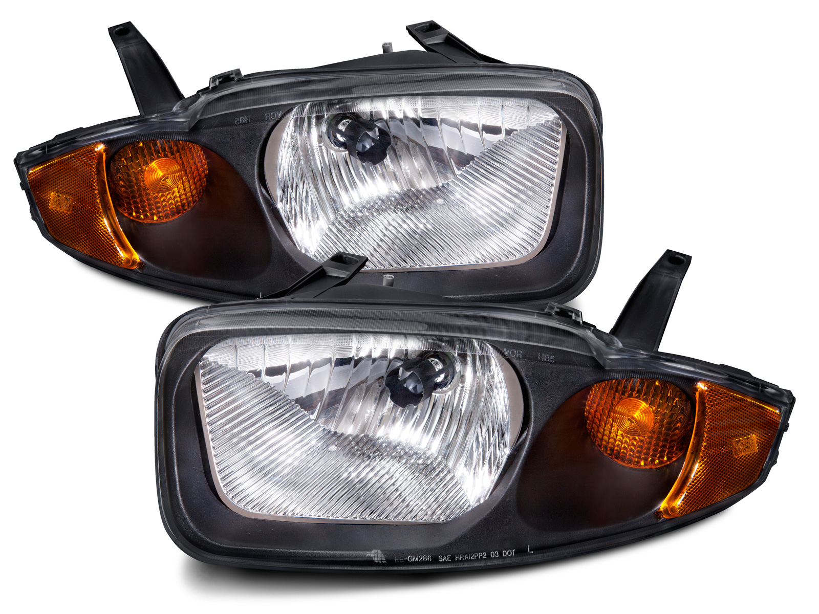 Headlight Set For 03-05 Chevrolet Cavalier