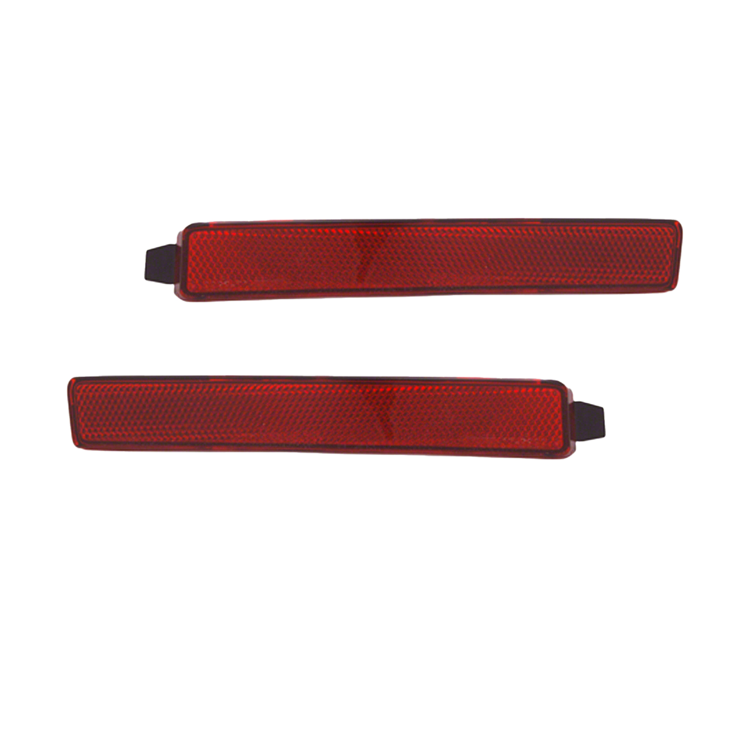 Reflector Set For 10-16 Cadillac SRX, 09-12 Chevrolet Traverse, 07-12 GMC Acadia, 07-10 Saturn Outlook