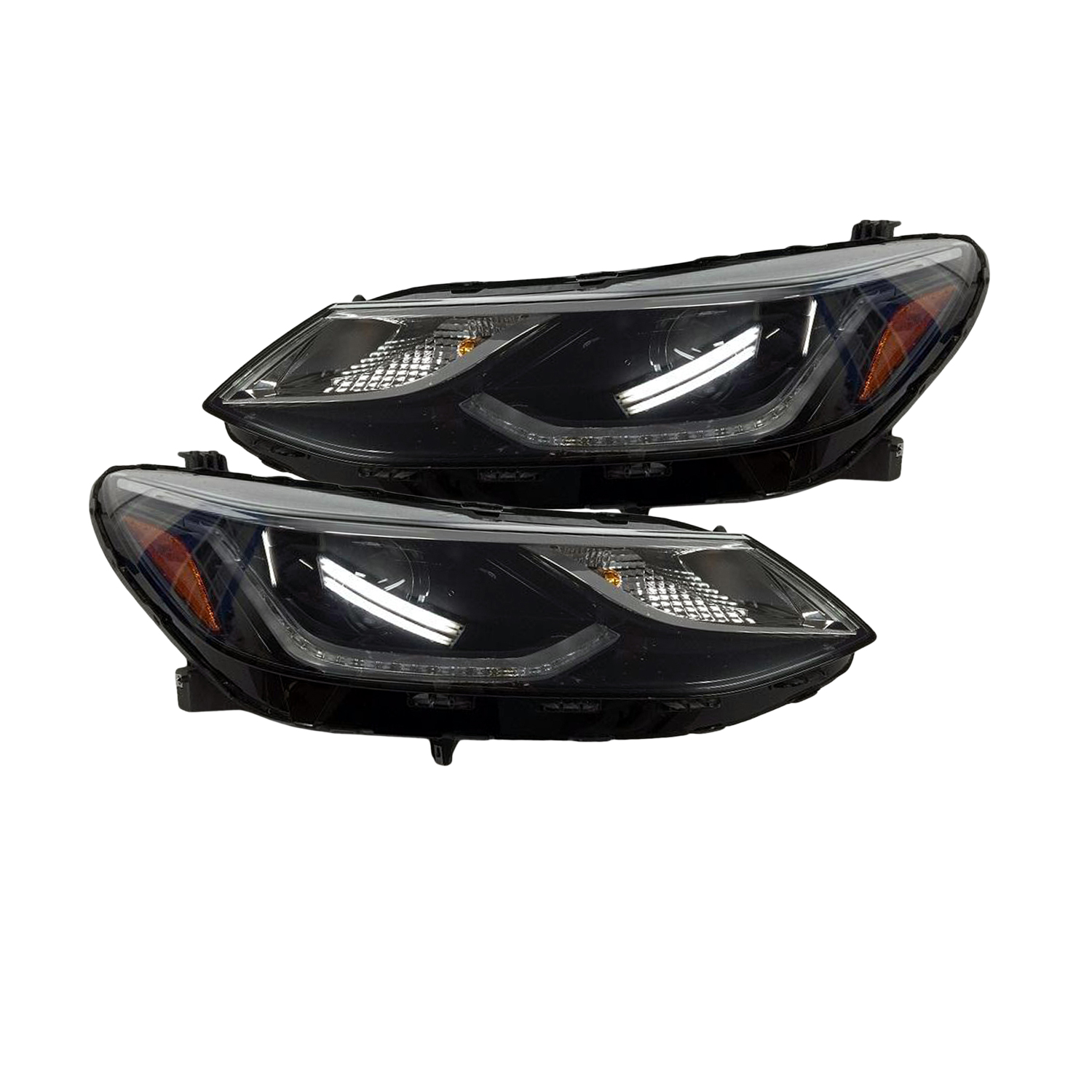 Headlight Set For 16-19 Chevrolet Cruze