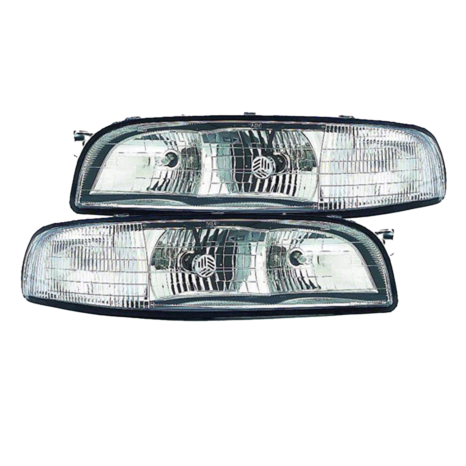 Headlight Set For 97-99 Buick LeSabre