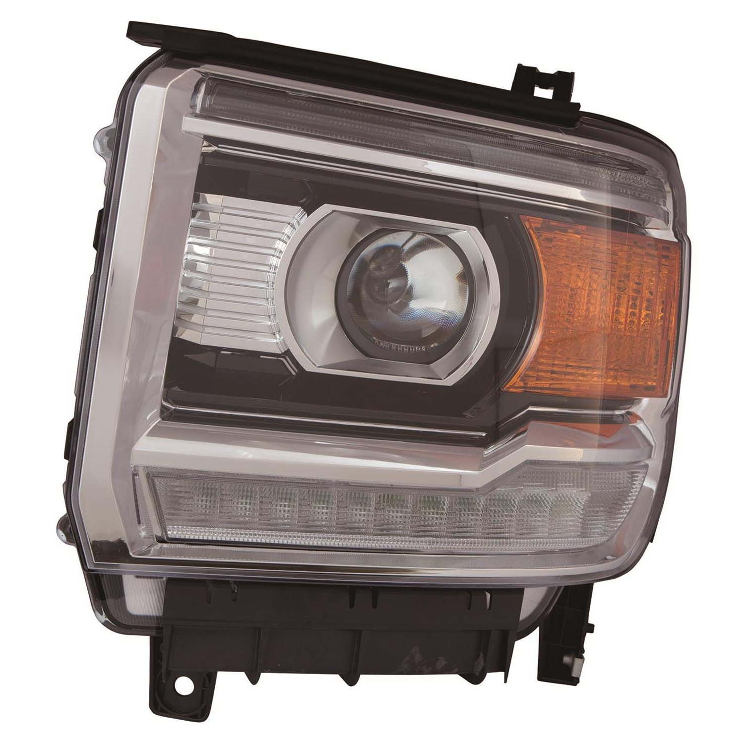 Left Driver Side Headlight For 16-19 GMC Sierra 2500 HD, 16-19 GMC Sierra 3500 HD