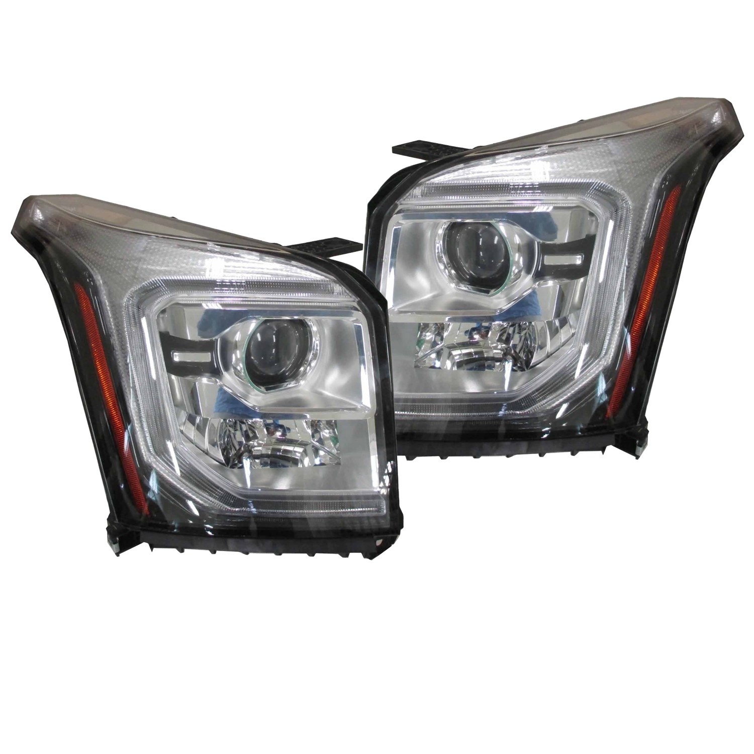 Headlight Set For 17-20 GMC Yukon, 17-20 GMC Yukon XL