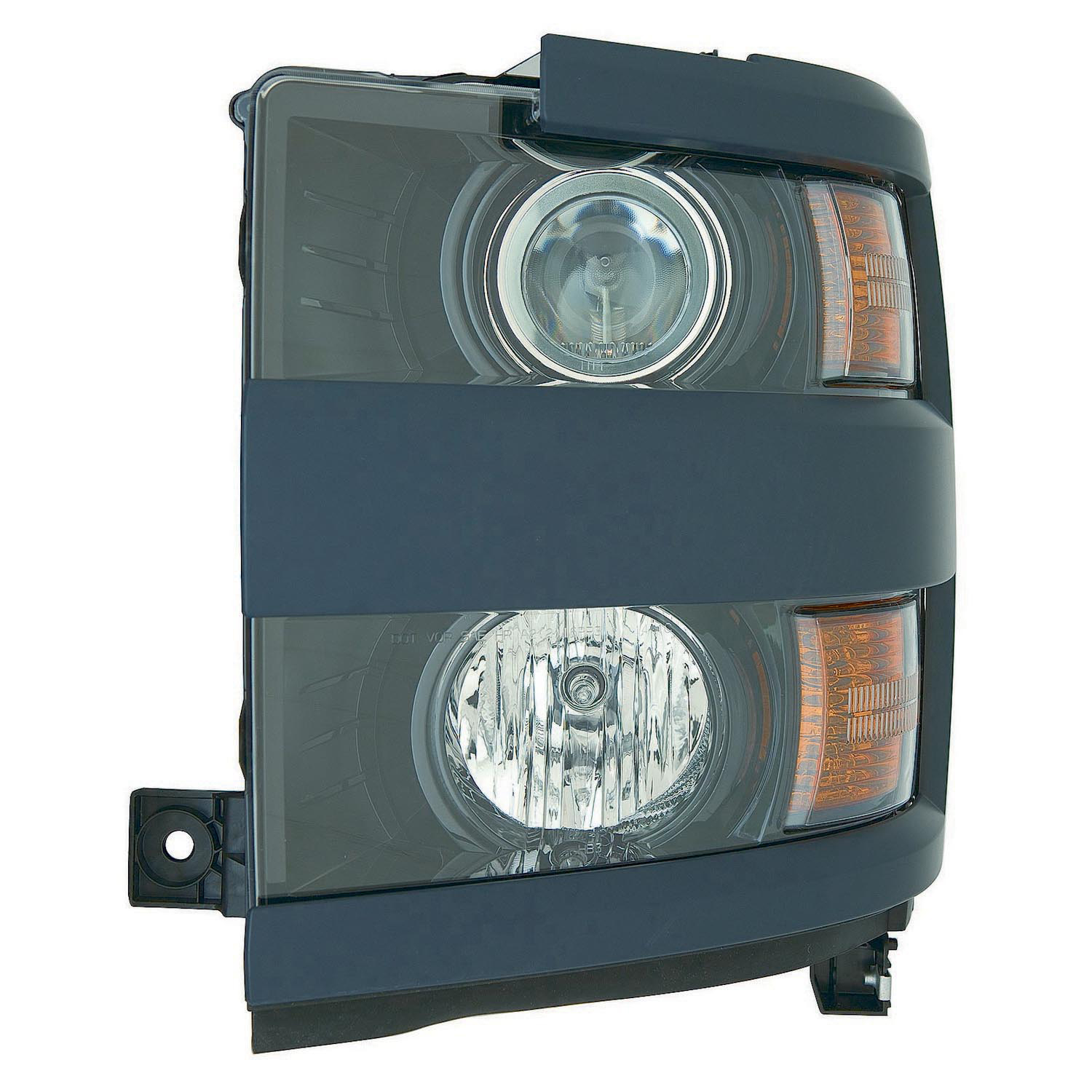 Left Driver Side Headlight For 15-19 Chevrolet Silverado 2500 HD, 15-19 Chevrolet Silverado 3500 HD
