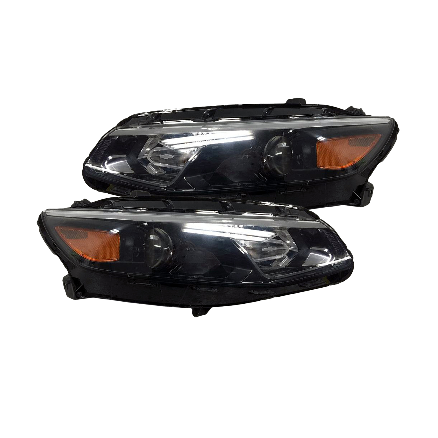 Headlight Set For 16-18 Chevrolet Malibu