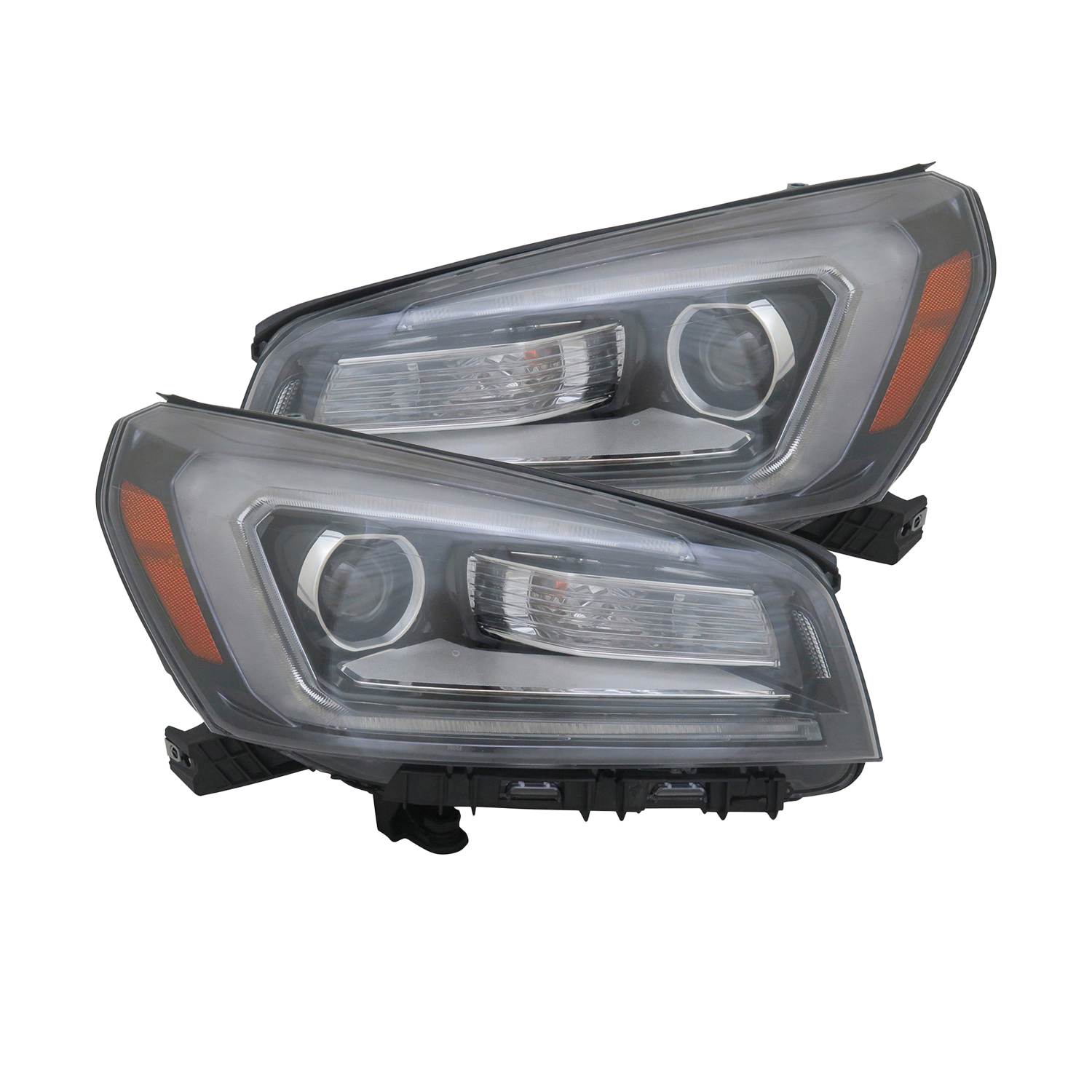 Headlight Set For 13-16 GMC Acadia, 17 GMC Acadia Limited