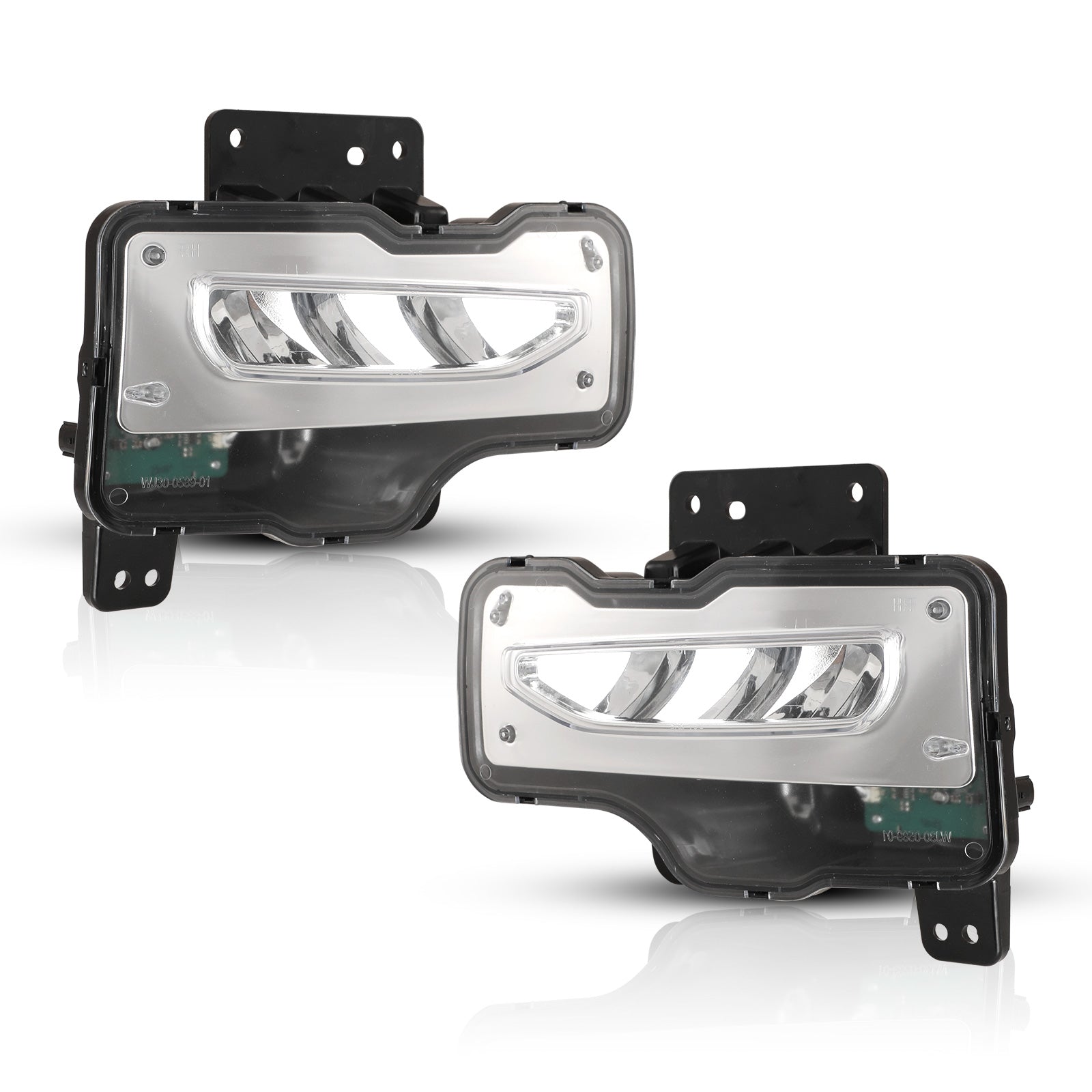 Fog Light Set For 16-18 GMC Sierra 1500, 19 GMC Sierra 1500 Limited