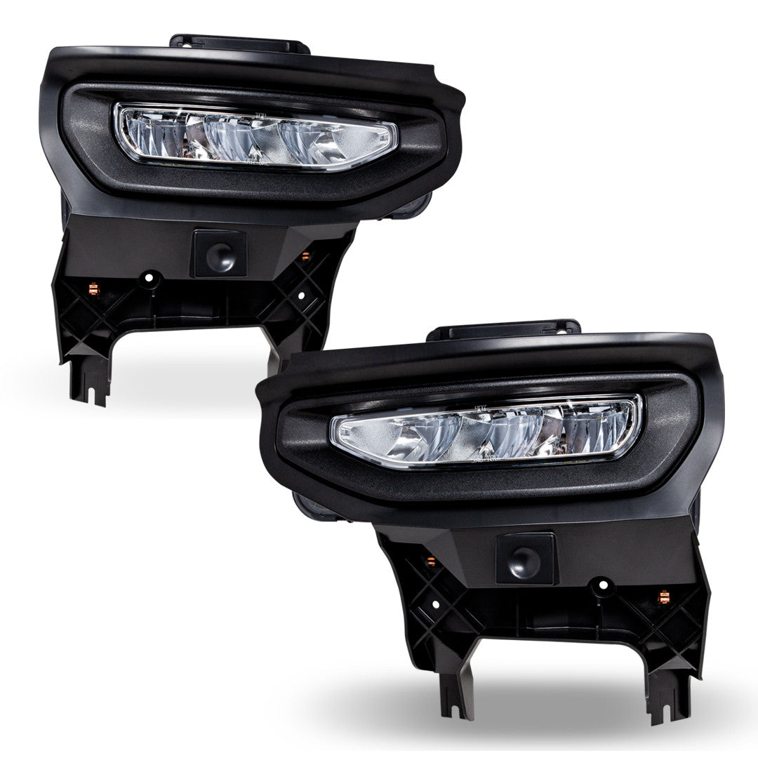 Fog Light Set For 16-18 GMC Sierra 1500, 19 GMC Sierra 1500 Limited