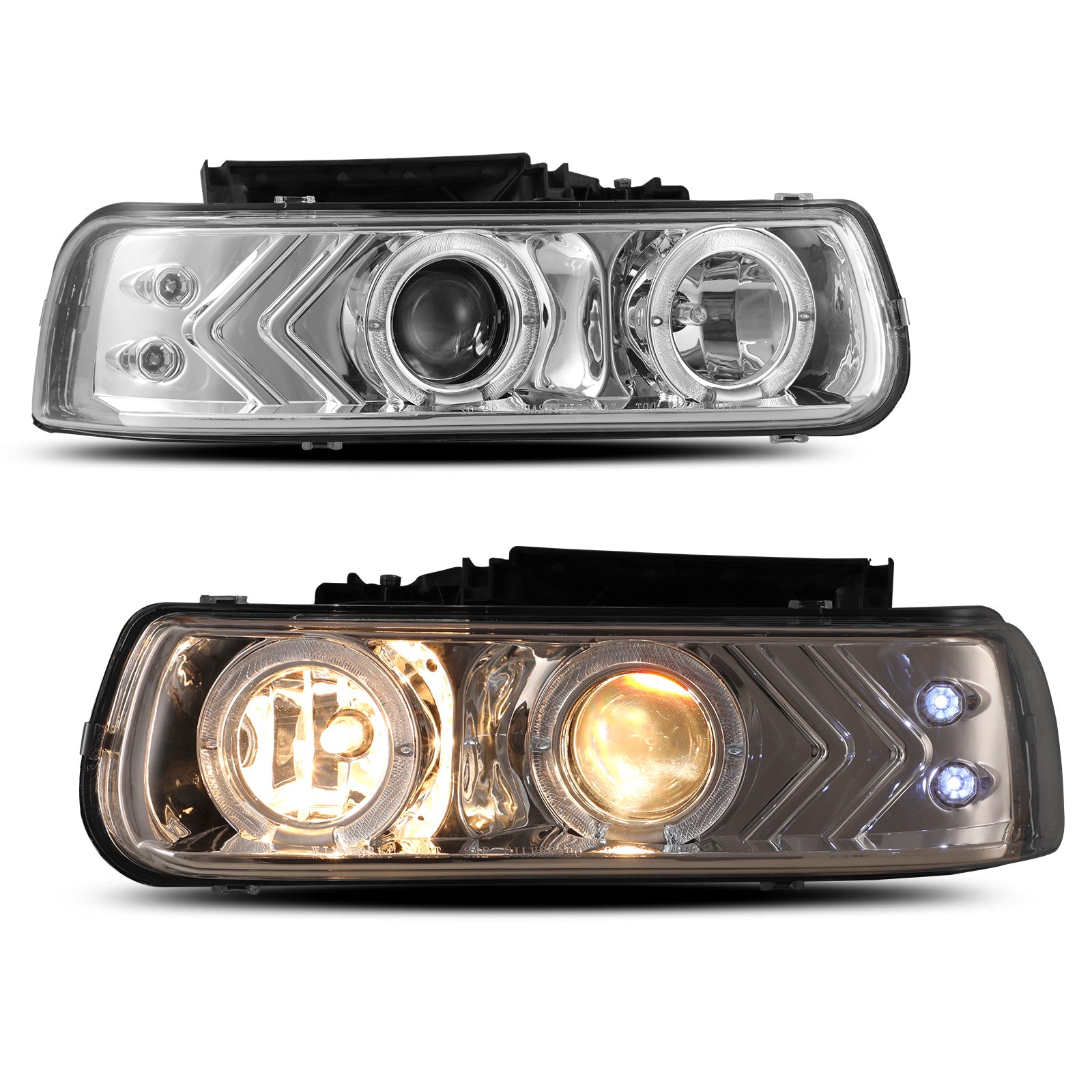 Headlight Set For 1999-2006 Chevrolet