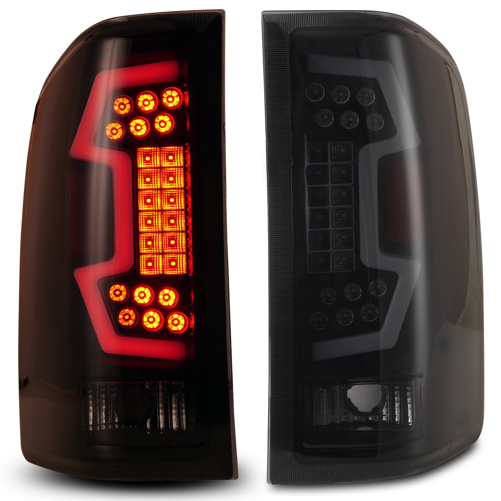 Tail Light Set For 08-13 Chevrolet Silverado 1500, 08-14 Chevrolet Silverado 2500 HD, 08-14 Chevrolet Silverado 3500 HD