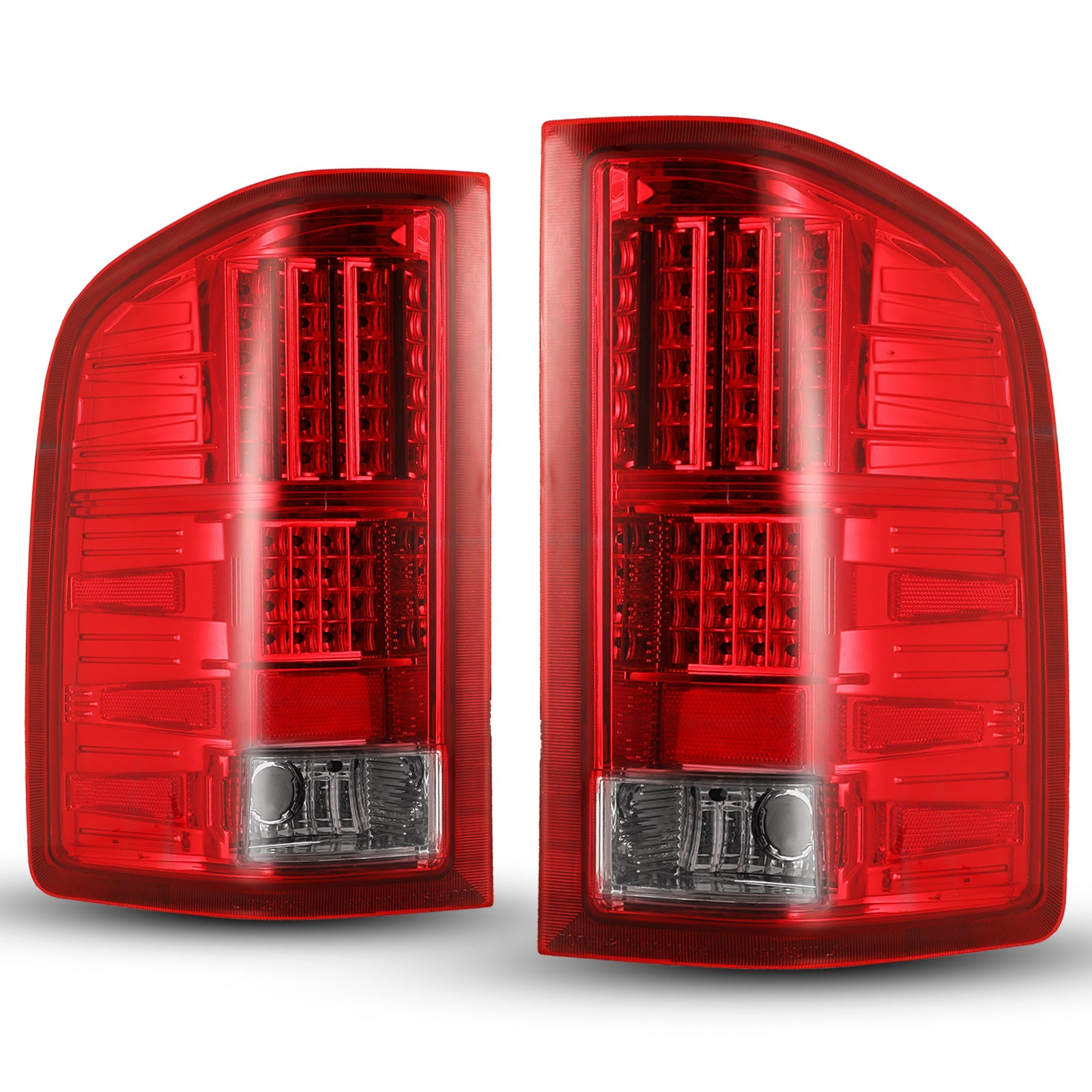 Tail Light Set For 08-13 Chevrolet Silverado 1500, 08-14 Chevrolet Silverado 2500 HD, 08-14 Chevrolet Silverado 3500 HD