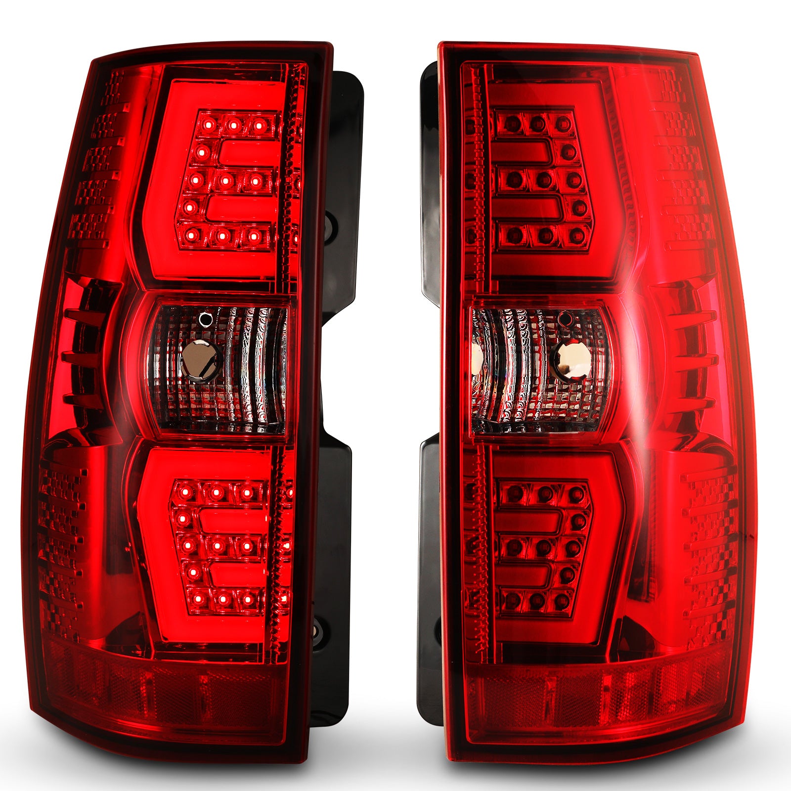 Tail Light Set For 07-14 Chevrolet Suburban 1500, 07-13 Chevrolet Suburban 2500, 07-14 Chevrolet Tahoe