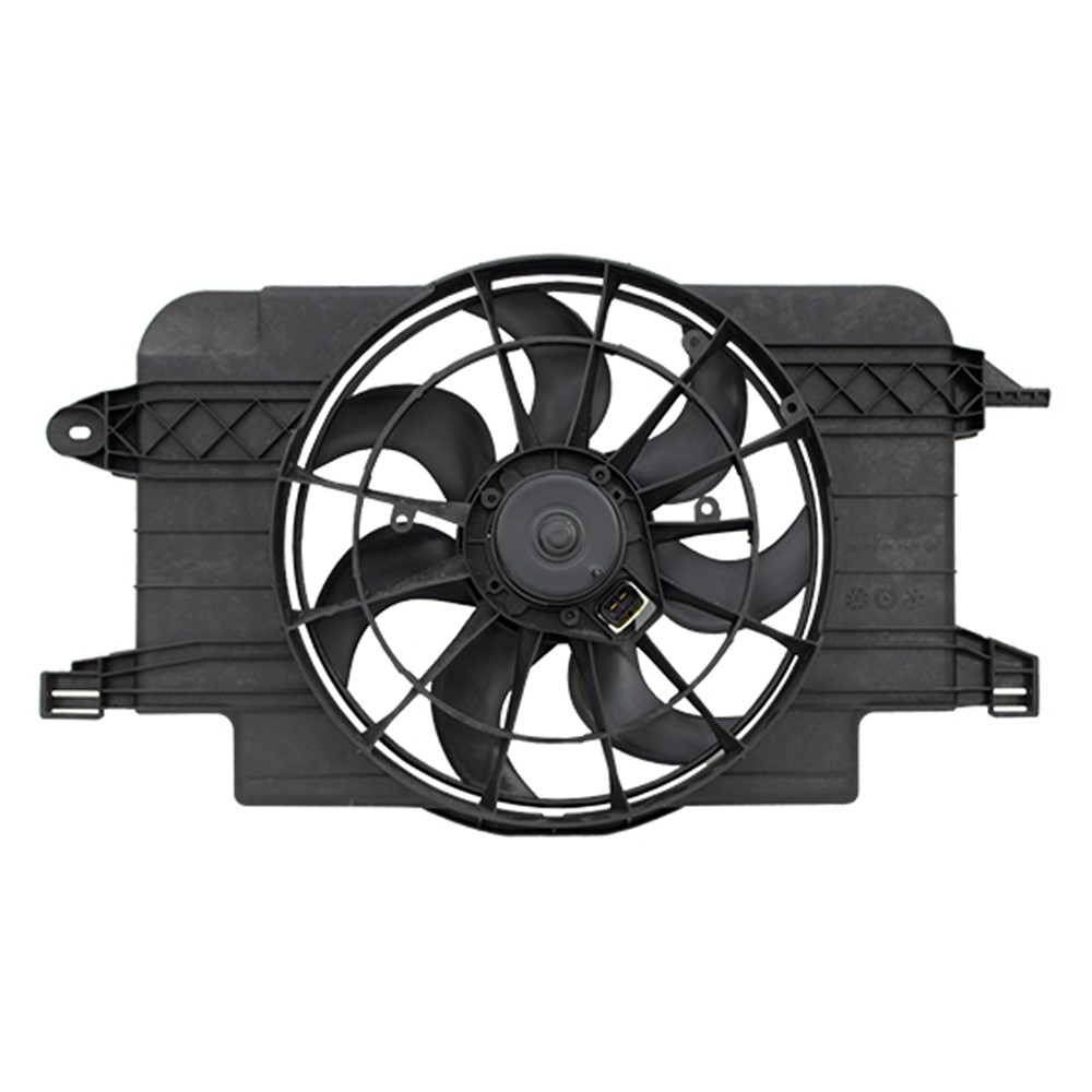 Dual Radiator And Condenser Fan Assembly For 1994-2002 Saturn