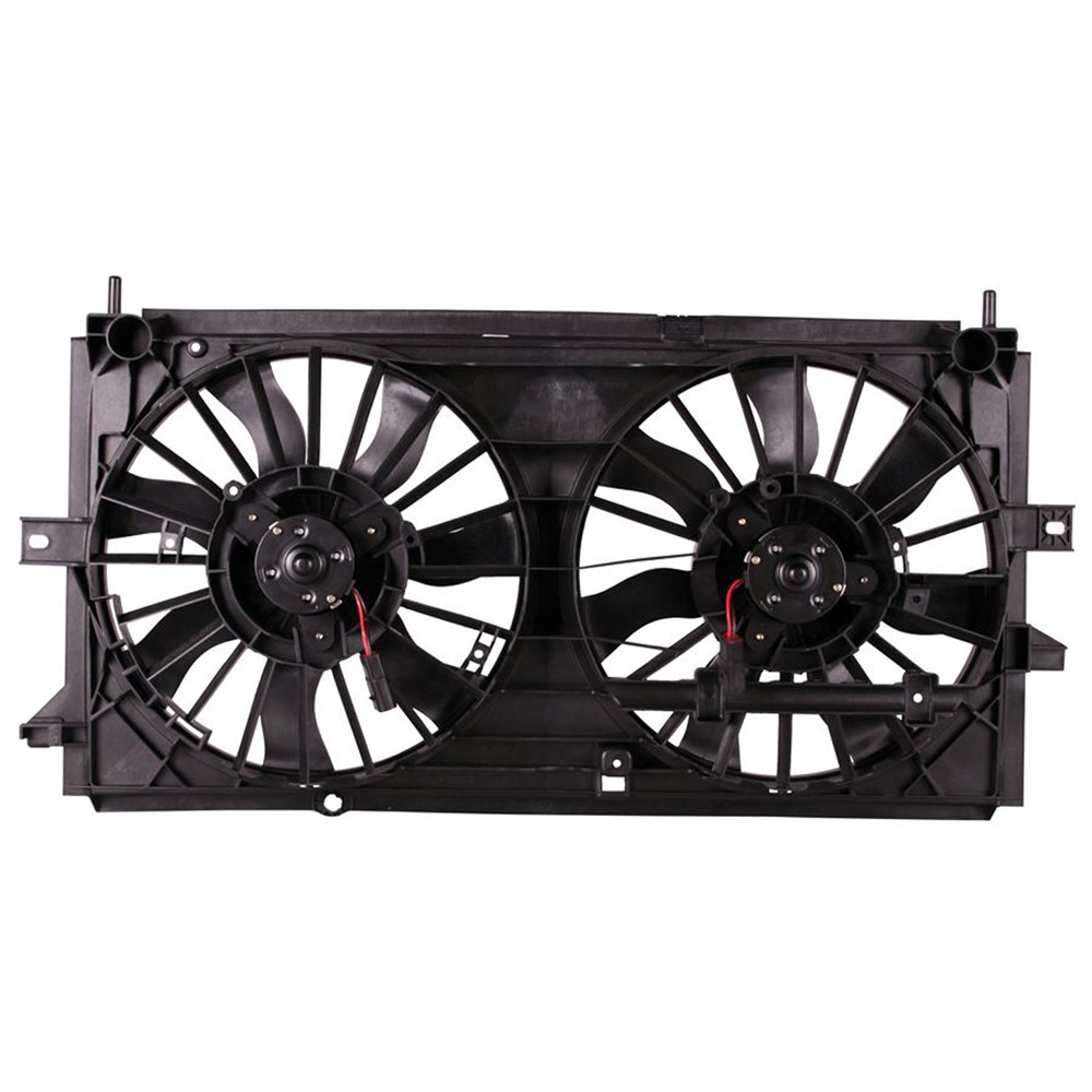 Dual Radiator And Condenser Fan Assembly For 00-03 Chevrolet Impala, 00-03 Chevrolet Monte Carlo