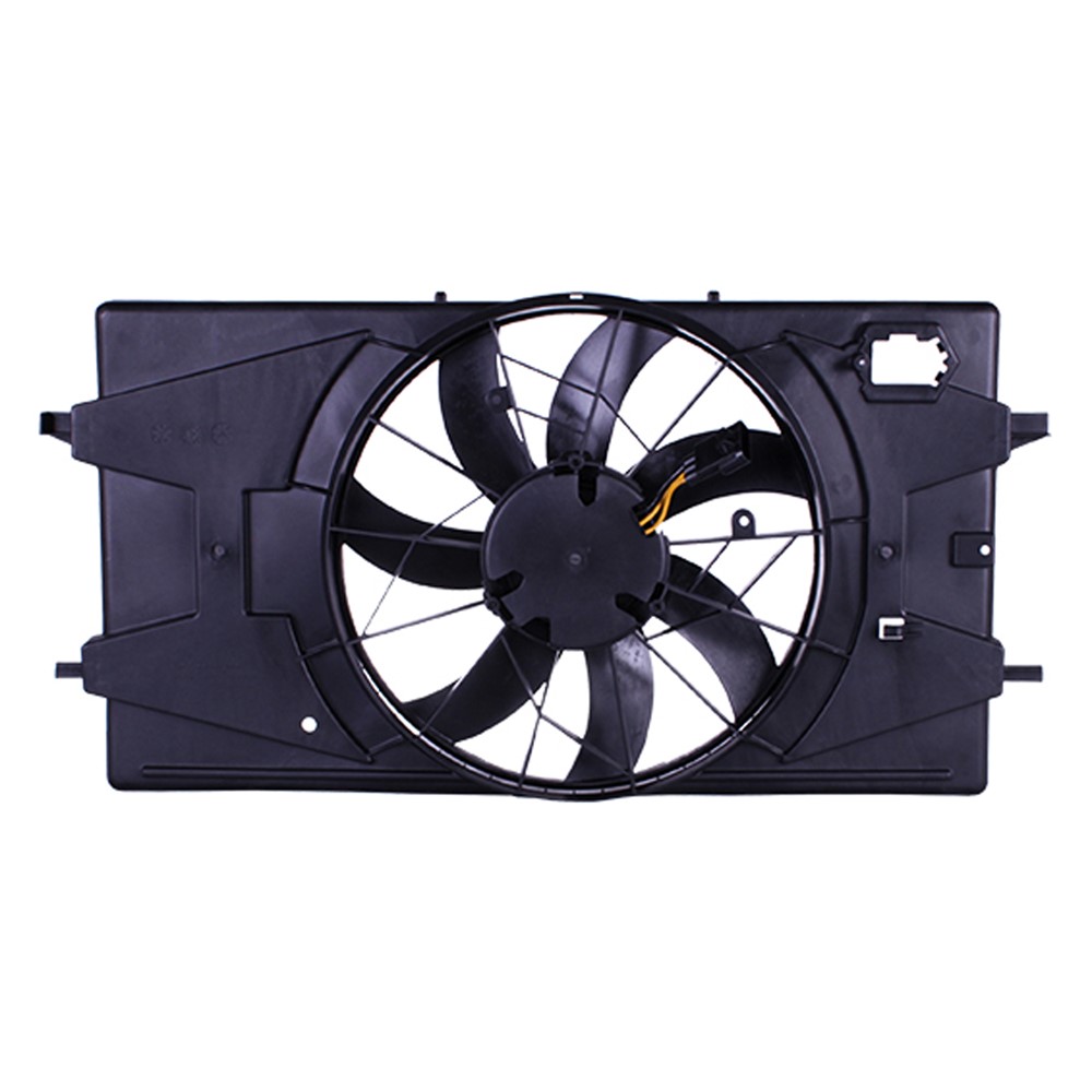 Dual Radiator And Condenser Fan Assembly For 05-10 Chevrolet Cobalt, 07-10 Pontiac G5, 05-06 Pontiac Pursuit