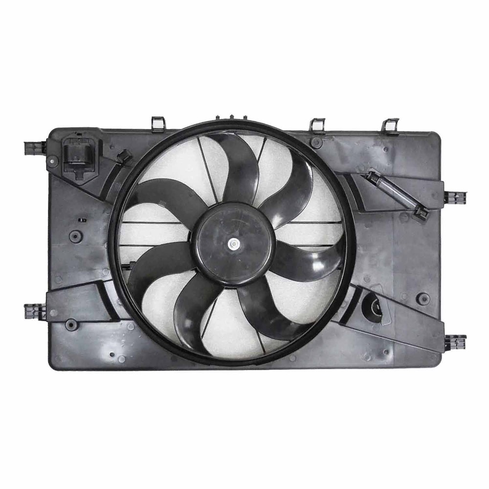 Dual Radiator And Condenser Fan Assembly For 11-15 Chevrolet Cruze, 16 Chevrolet Cruze Limited