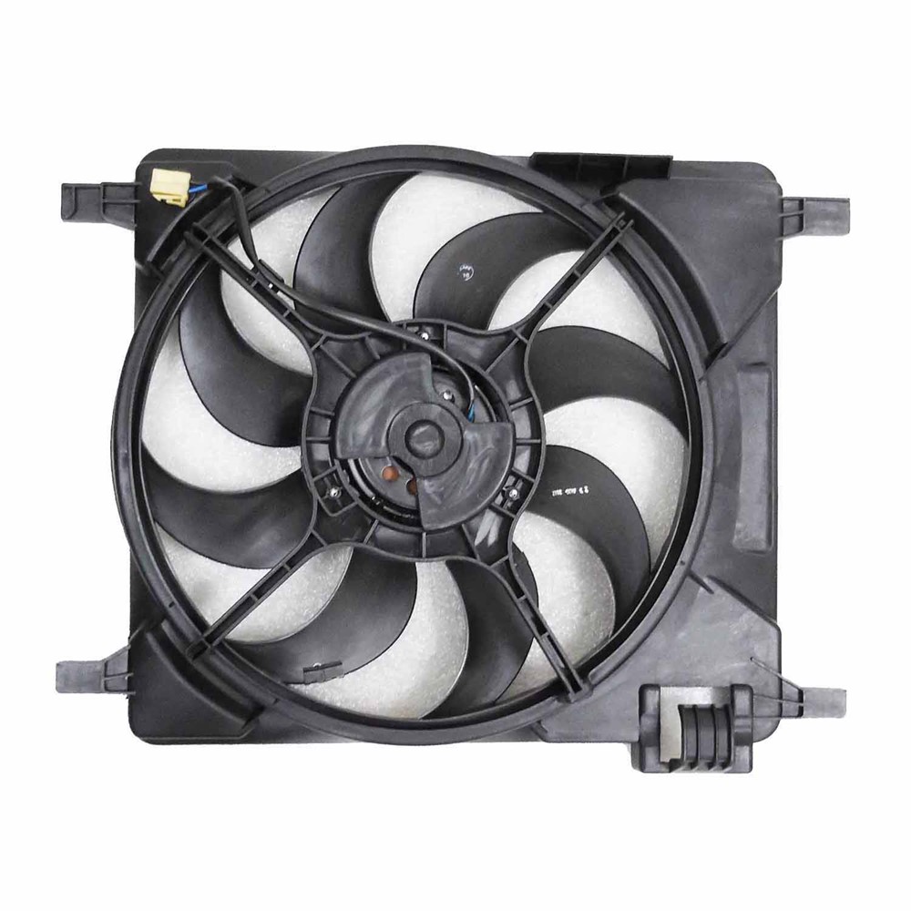 Dual Radiator And Condenser Fan Assembly For 13-15 Chevrolet Spark