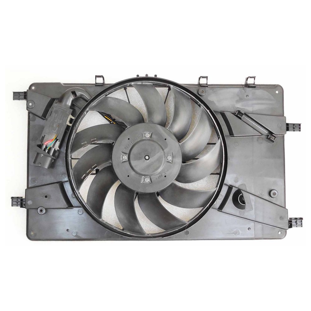 Dual Radiator And Condenser Fan Assembly For 13-16 Buick Verano, 14-15 Chevrolet Cruze