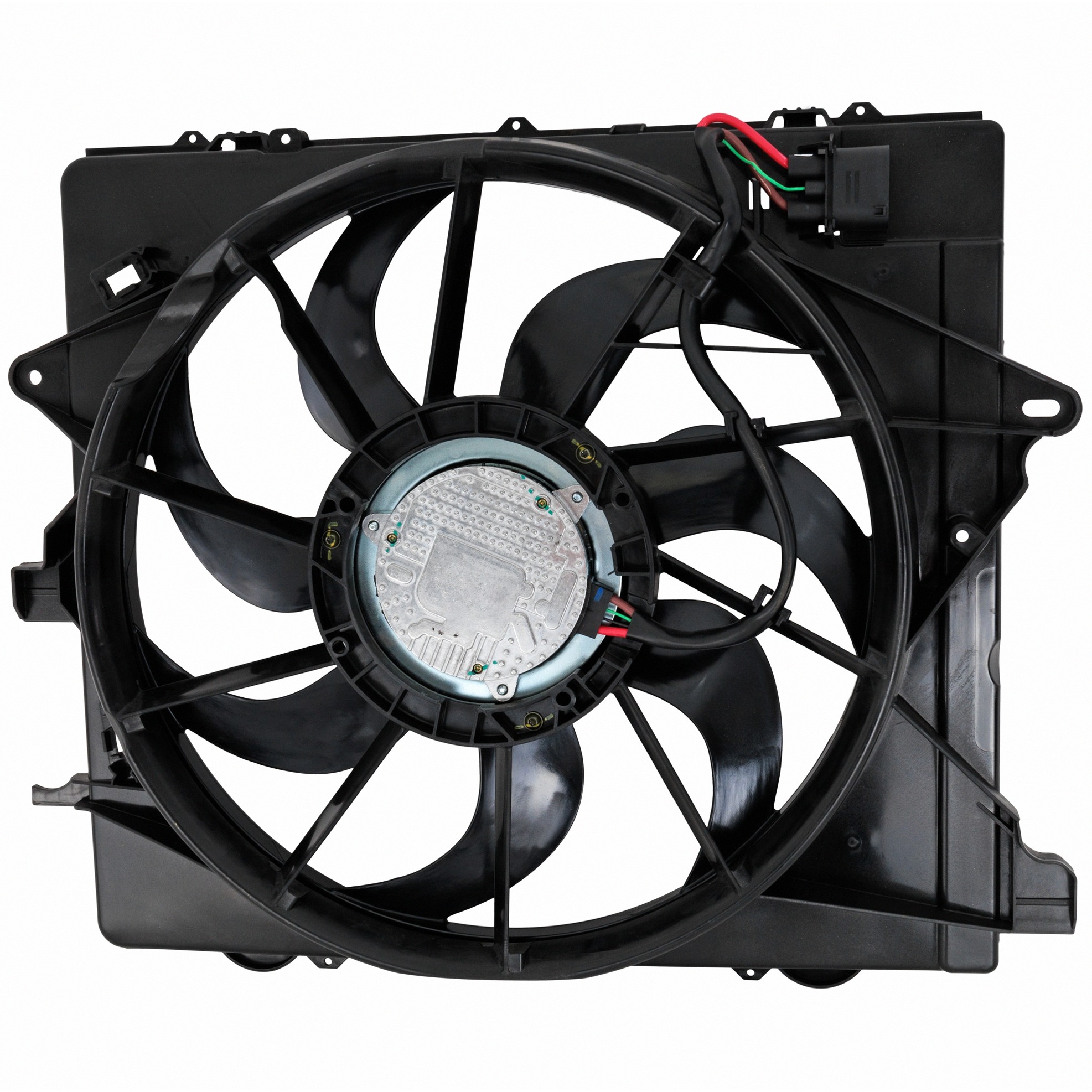 Dual Radiator And Condenser Fan Assembly For 16-19 Cadillac ATS, 16-19 Cadillac CTS, 16-20 Chevrolet Camaro