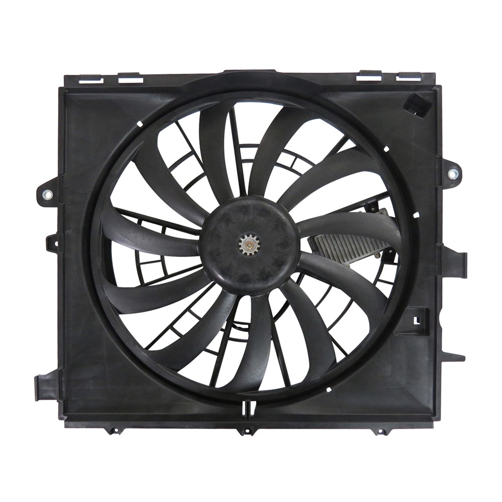 Dual Radiator And Condenser Fan Assembly For 13-15 Cadillac ATS, 14-15 Cadillac CTS