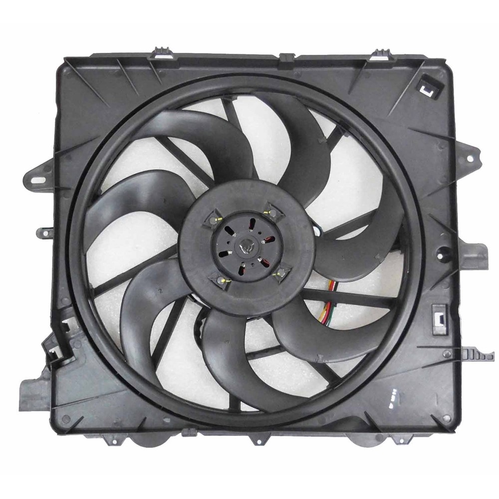 Dual Radiator And Condenser Fan Assembly For 13-14 Cadillac ATS, 14 Cadillac CTS
