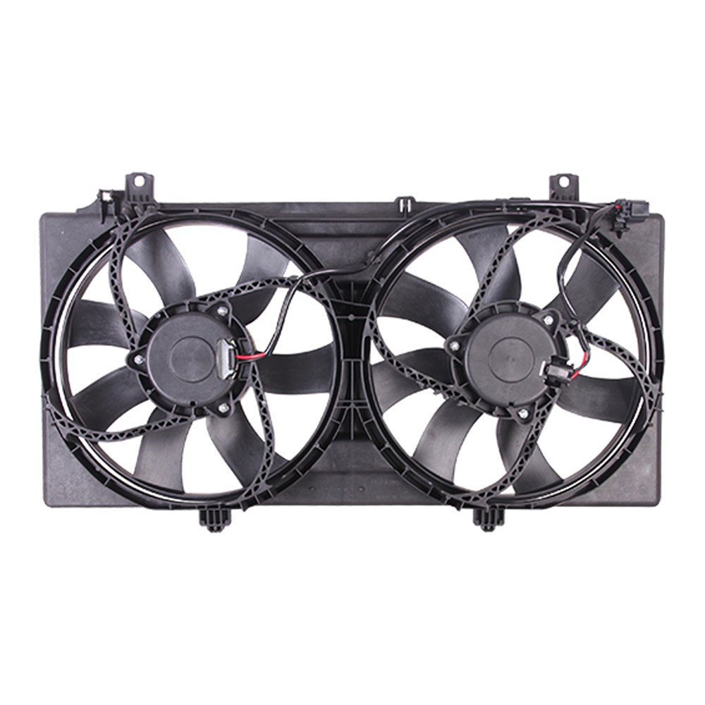 Dual Radiator And Condenser Fan Assembly For 10-11 Chevrolet Camaro