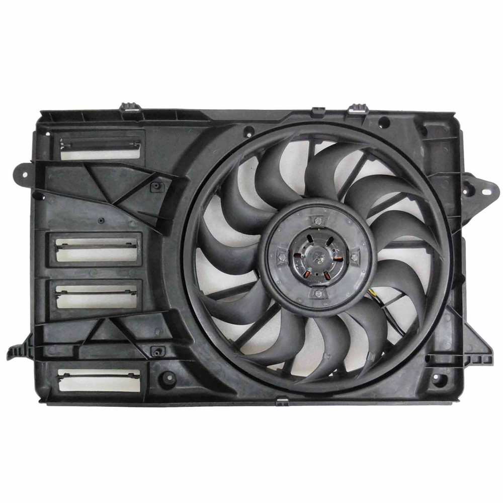 Dual Radiator And Condenser Fan Assembly For 18-19 Buick LaCrosse, 16-20 Chevrolet Malibu