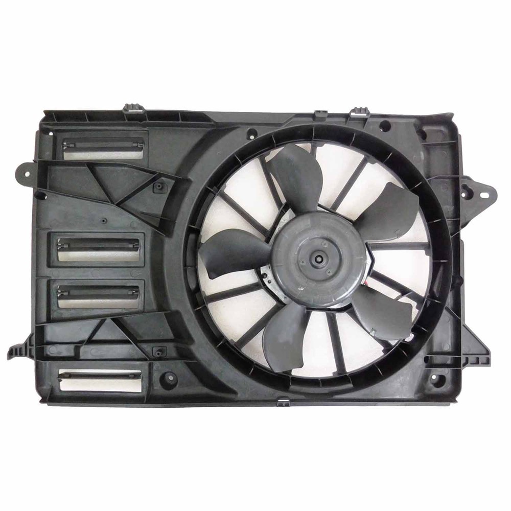 Dual Radiator And Condenser Fan Assembly For 16-19 Chevrolet Malibu