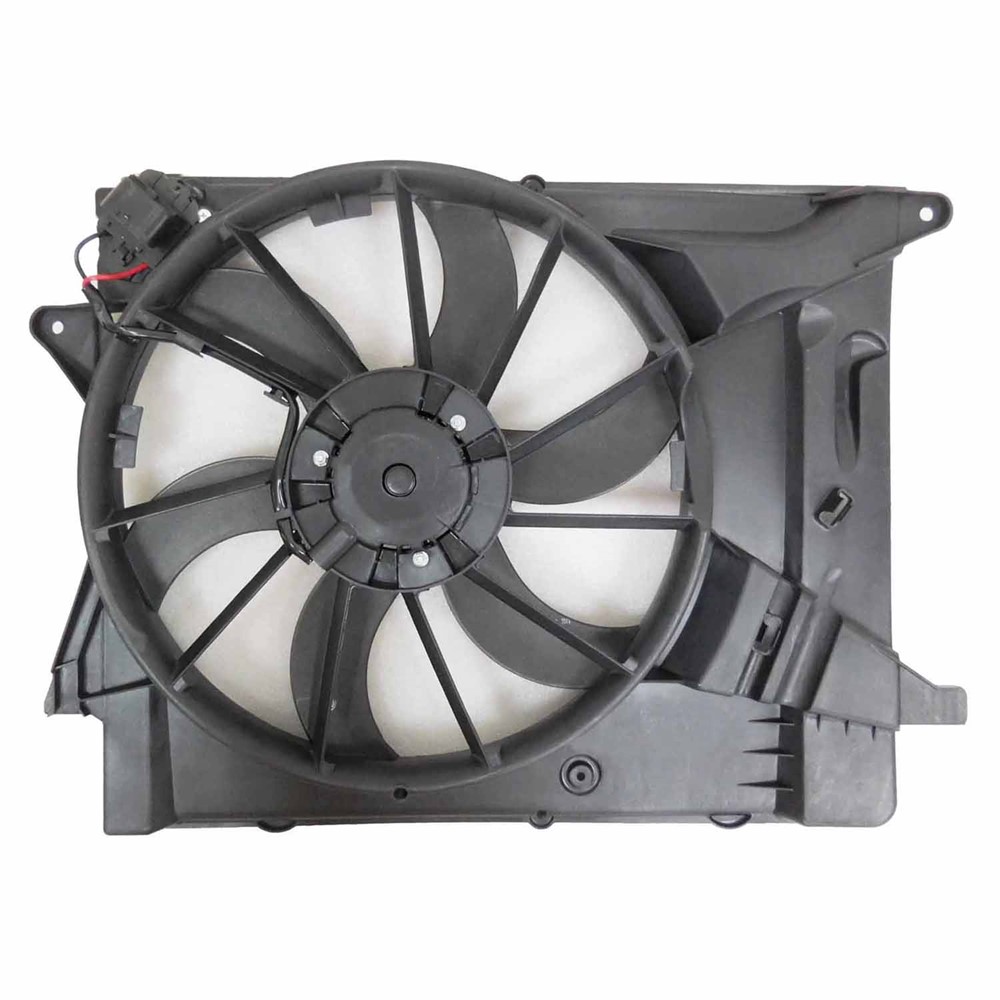 Dual Radiator And Condenser Fan Assembly For 16-19 Buick Encore