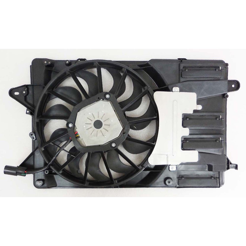 Dual Radiator And Condenser Fan Assembly For 16-20 Chevrolet Malibu