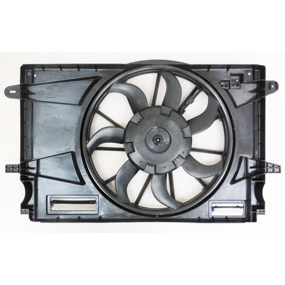 Dual Radiator And Condenser Fan Assembly For 16 Chevrolet Cruze