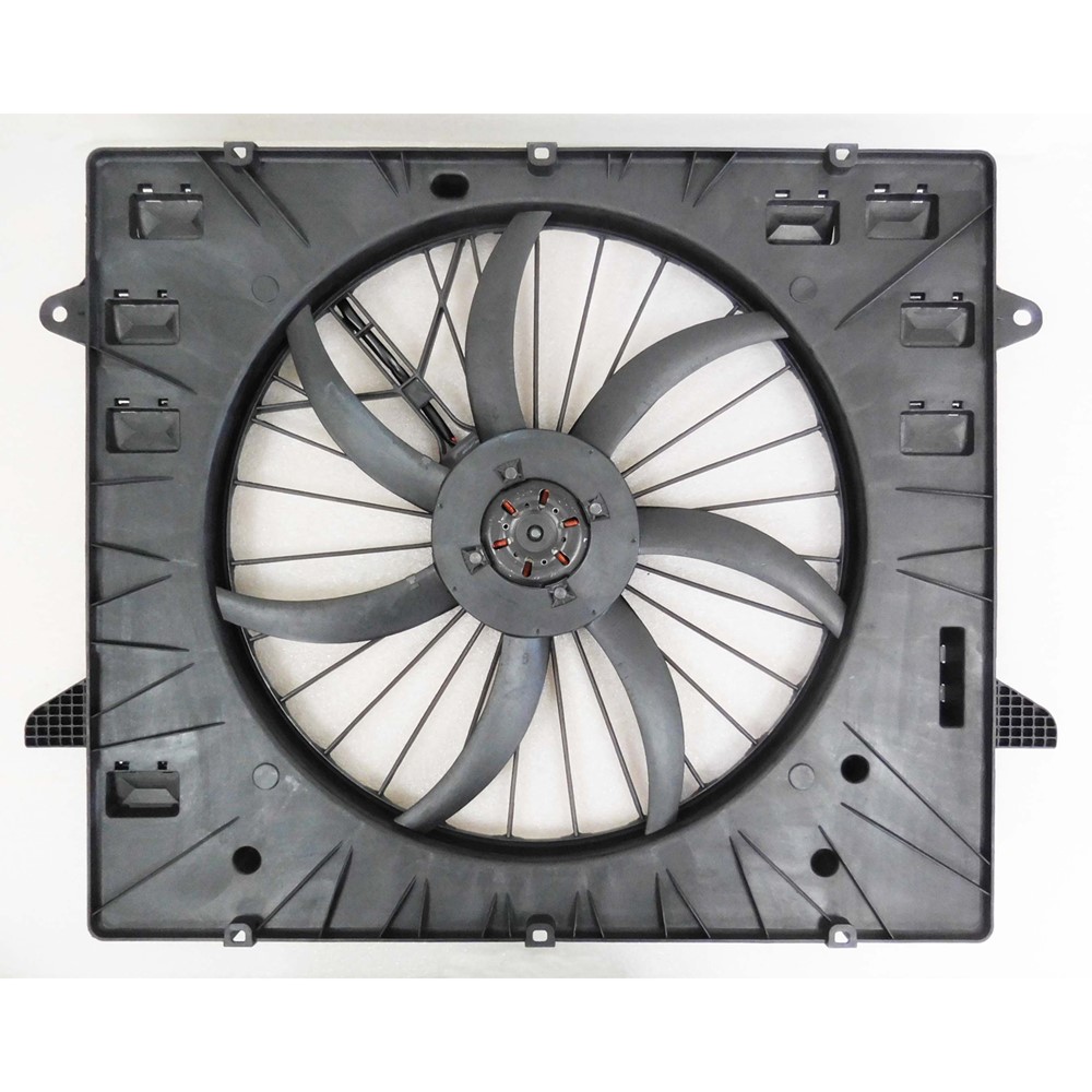 Dual Radiator And Condenser Fan Assembly For 18-21 Buick Enclave, 18-21 Chevrolet Traverse