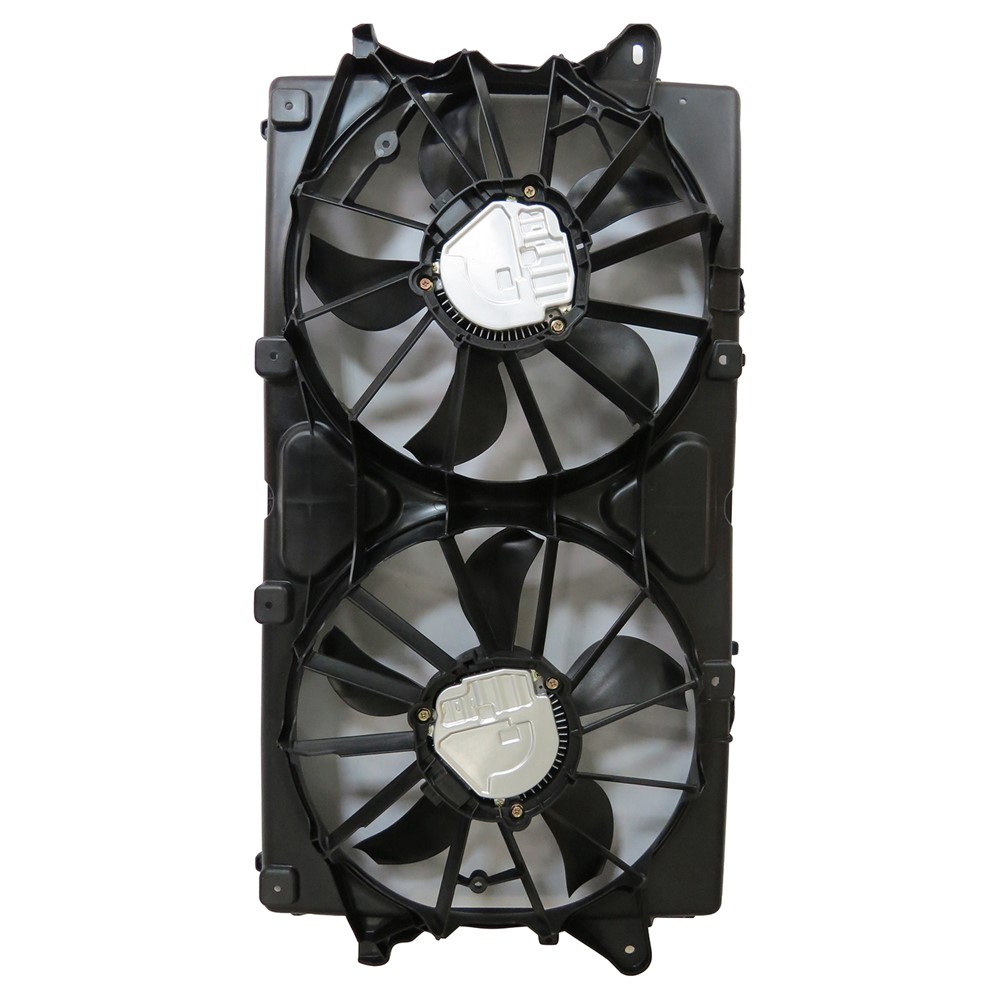 Dual Radiator And Condenser Fan Assembly For 19 Chevrolet Silverado 1500, 19 GMC Sierra 1500