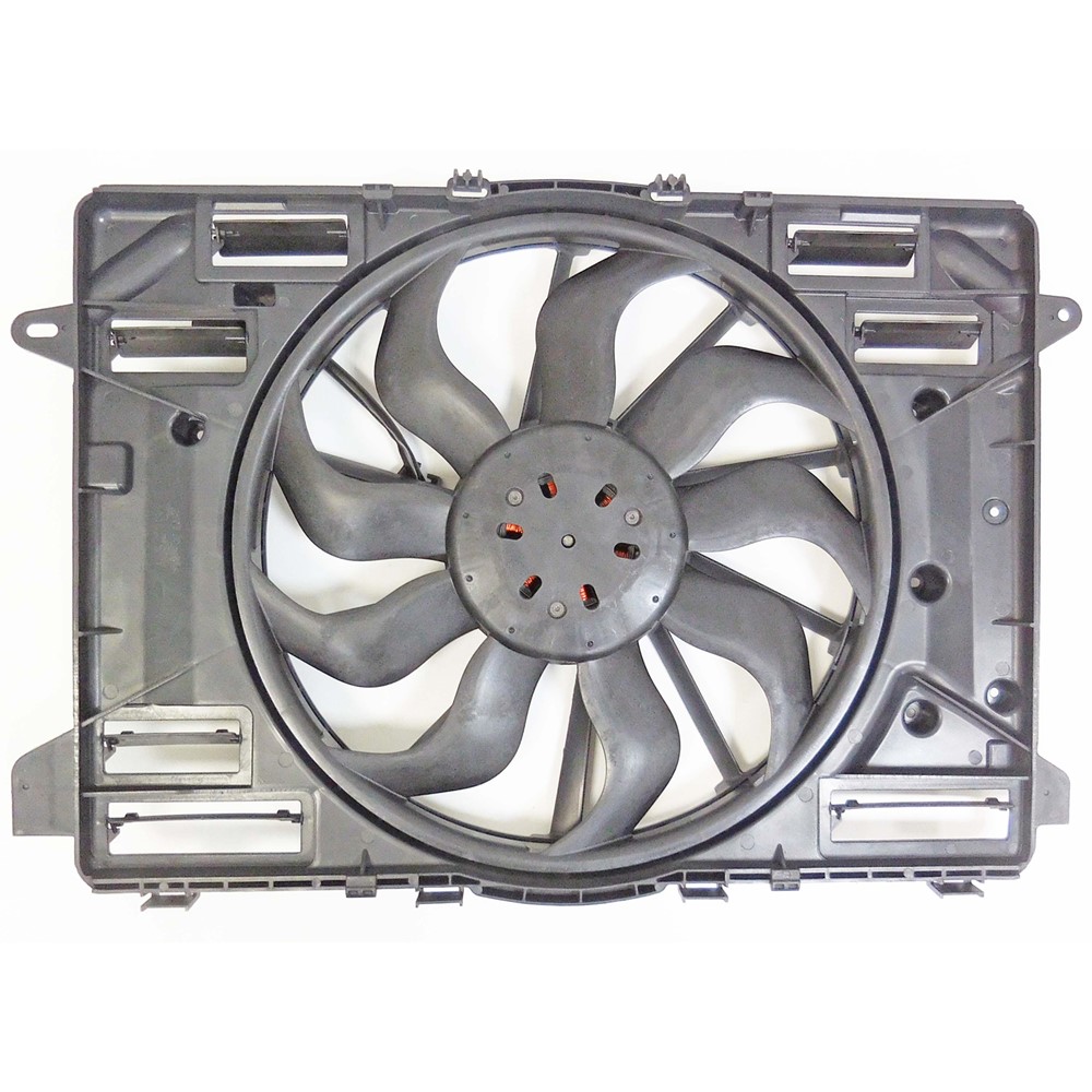 Dual Radiator And Condenser Fan Assembly For 19 Cadillac CT6
