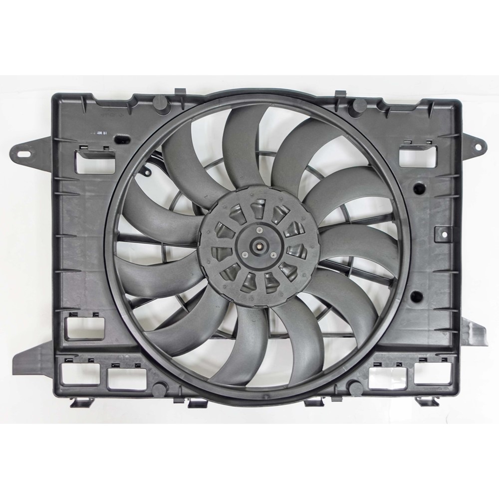 Dual Radiator And Condenser Fan Assembly For 19-20 Cadillac CT6